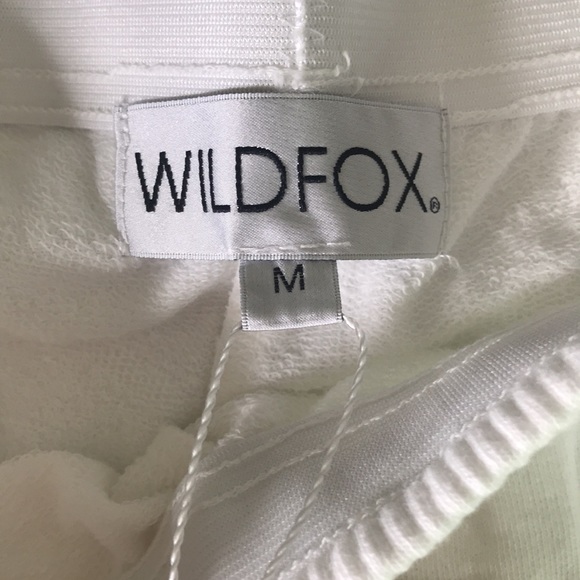 Wildfox Miami Pride Shorts Rainbow Kiss in Vanilla Sizes S and M - Picture 12 of 13